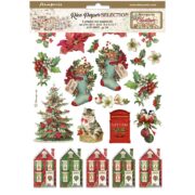 STAMPERIA DECOUPAGE PAPER CHRISTMAS 6ΤΕΜ. Α4 DFSA4XCX
