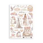 STAMPERIA ROMANCE FOREVER WASHI PAD 8 ΦΎΛΛΑ A5 -SBW02 - Εικόνα 7