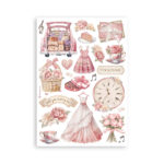 STAMPERIA ROMANCE FOREVER WASHI PAD 8 ΦΎΛΛΑ A5 -SBW02 - Εικόνα 6