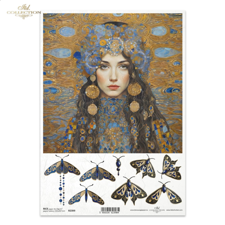 239900 ITD COLLECTION DECOUPAGE ΡΙΖΌΧΑΡΤΟ A4 - R2399 - Εικόνα 1