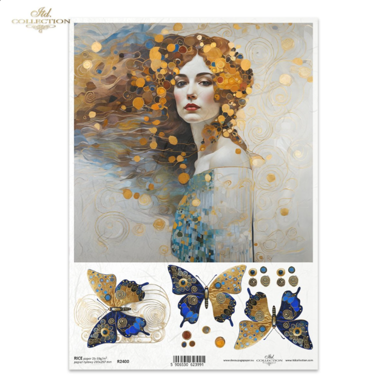 240012 ITD COLLECTION DECOUPAGE ΡΙΖΌΧΑΡΤΟ A4 - R2400 - Εικόνα 1