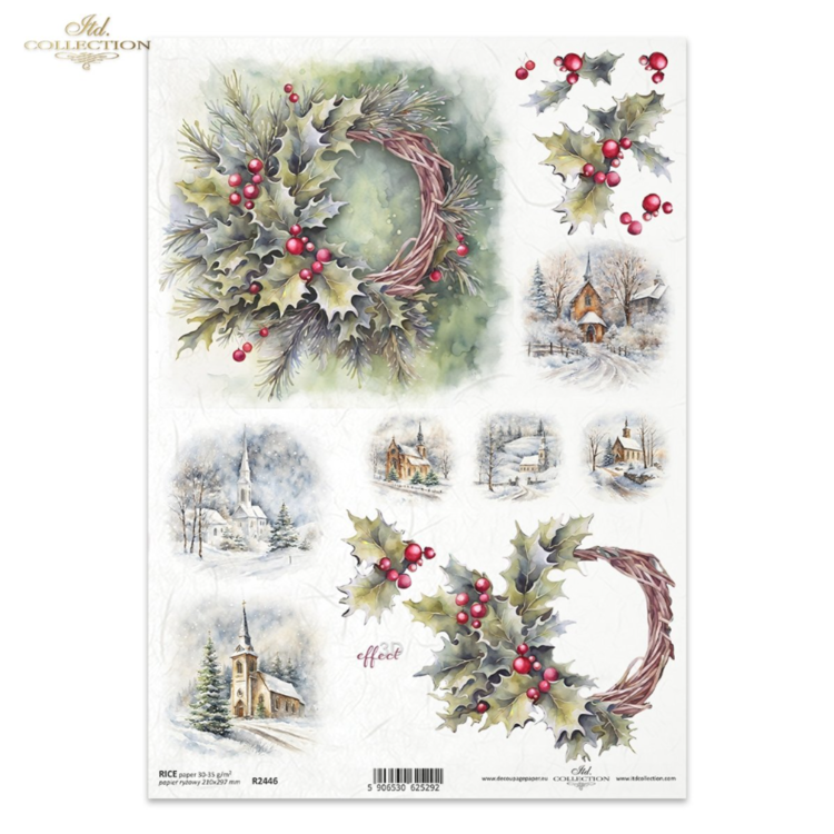 244600 ITD COLLECTION DECOUPAGE ΡΙΖΌΧΑΡΤΟ A4 - R2446 - Εικόνα 1