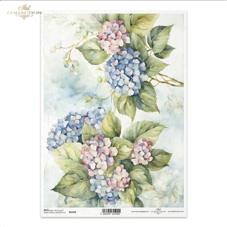 245800 ITD COLLECTION DECOUPAGE ΡΙΖΌΧΑΡΤΟ A4 - R2458 - Εικόνα 1