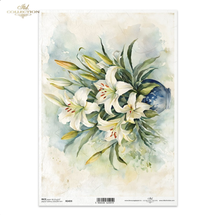 245900 ITD COLLECTION DECOUPAGE ΡΙΖΌΧΑΡΤΟ A4 - R2459 - Εικόνα 1