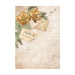 ΧΑΡΤΙ STAMPERIA DECOUPAGE GOLDEN HARMONY 8ΤΜΧ. A6 DFSAK6029