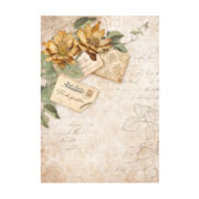 ΧΑΡΤΙ STAMPERIA DECOUPAGE GOLDEN HARMONY 8ΤΜΧ. A6 DFSAK6029