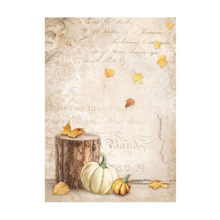 ΧΑΡΤΙ STAMPERIA DECOUPAGE GOLDEN HARMONY 8ΤΜΧ. A6 DFSAK6029 - Εικόνα 2