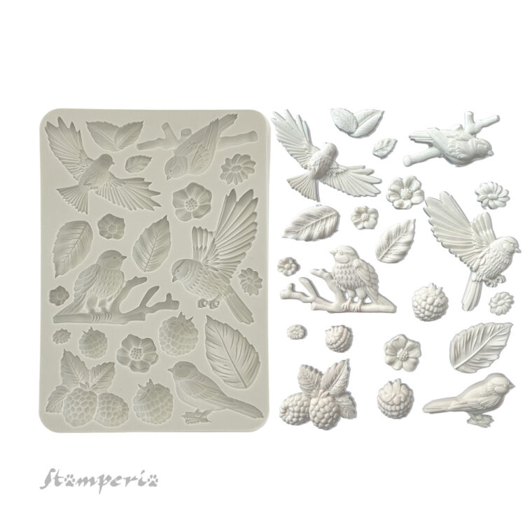 STAMPERIA FOREST BIRDS ΚΑΛΟΎΠΙ ΣΙΛΙΚΌΝΗΣ KACMA538 - Εικόνα 2