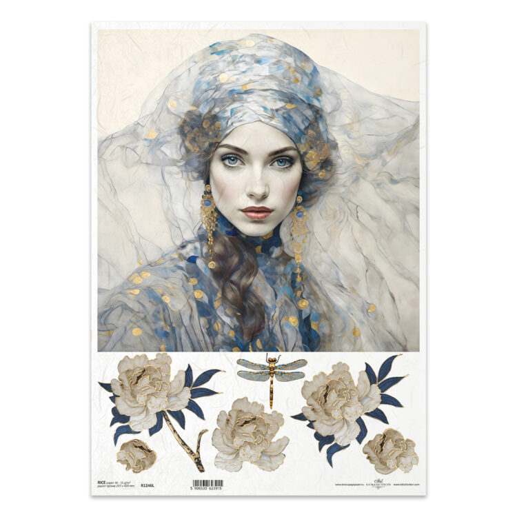 ITD COLLECTION DECOUPAGE ΡΙΖΌΧΑΡΤΟ A3 - R1246L - Εικόνα 1