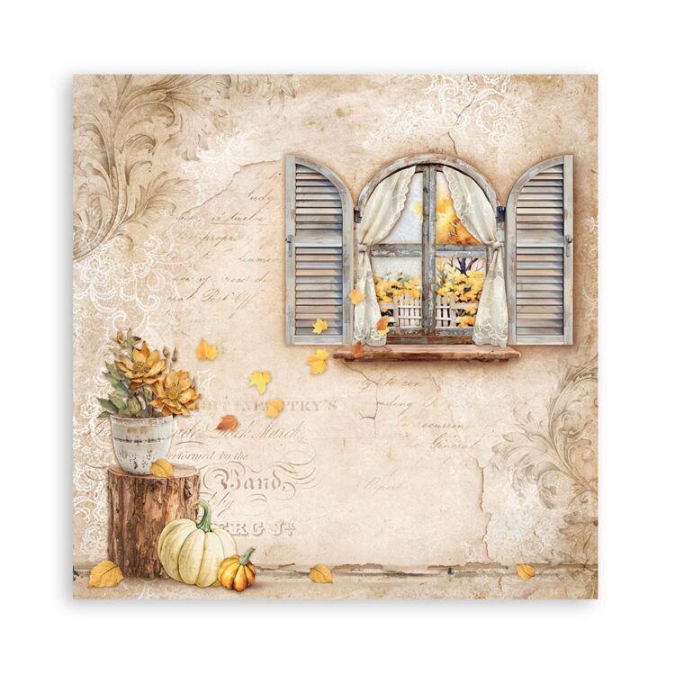 ΜΠΛΟΚ STAMPERIA GOLDEN HARMONY 20.3/20.3 CM -SBBSXB05 - Εικόνα 13
