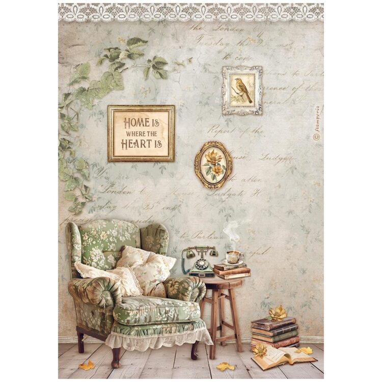 full_DFSA4945_1 ΡΙΖΌΧΑΡΤΟ STAMPERIA DECOUPAGE A4 - DFSA4945 - Εικόνα 1