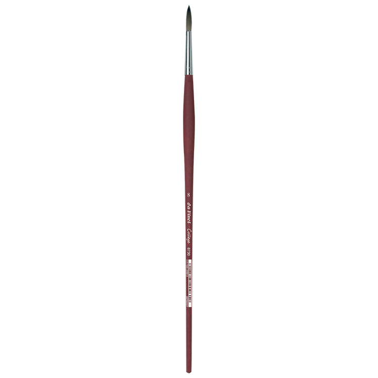 8730_8 DA VINCI BRUSH COLLEGE 8730 ΣΤΡΟΓΓΥΛΟΣ No8 - Εικόνα 1