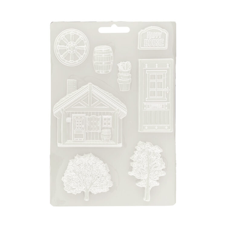 STAMPERIA ALTEREGO COTTAGE SOFT MOULD A5 -K3PTA5666 - Εικόνα 2