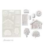 STAMPERIA ALTEREGO COTTAGE SOFT MOULD A5 -K3PTA5666 - Εικόνα 3
