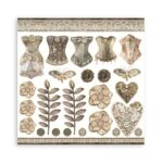 ΧΑΡΤΊ STAMPERIA OLD LACE BLOCK 20.3/20.3 CM - SBBS116 - Εικόνα 2