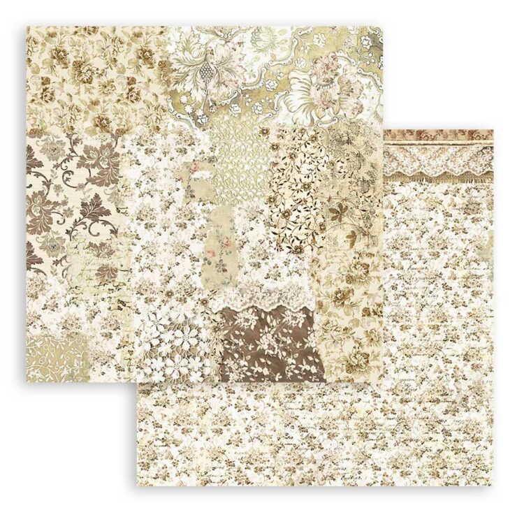 ΧΑΡΤΊ STAMPERIA OLD LACE BLOCK 20.3/20.3 CM - SBBS116 - Εικόνα 26