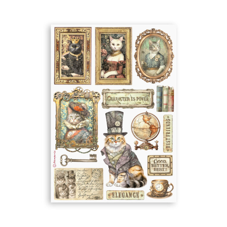 STAMPERIA ALTEREGO WASHI PAD 8 ΦΥΛΛΑ A5 -SBW12 - Εικόνα 8