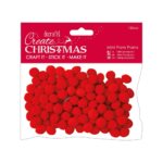 DOCRAFTS MINI ΠΟΜΠΌΝ ΓΙΑ ΔΙΑΚΌΣΜΗΣΗ 120 ΤΜΧ RED-PMA 105957