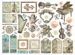 STAMPERIA MUSIC DIE CUTS 46 ΤΕΜ. DFLDC108 - Εικόνα 2