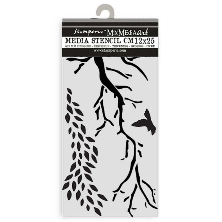 ΣΧΈΔΙΟ ΔΡΟΣΟΣΤΑΛΊΔΩΝ STAMPERIA 12 X 25 CM - KSTDL106 - Εικόνα 2
