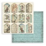 ΜΠΛΟΚ ΧΑΡΤΙΟΎ STAMPERIA MUSIC 20.3/20.3 CM - SBBS118 - Εικόνα 9