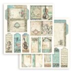 ΜΠΛΟΚ ΧΑΡΤΙΟΎ STAMPERIA MUSIC 20.3/20.3 CM - SBBS118 - Εικόνα 15