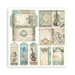 ΜΠΛΟΚ ΧΑΡΤΙΟΎ STAMPERIA MUSIC 20.3/20.3 CM - SBBS118 - Εικόνα 14