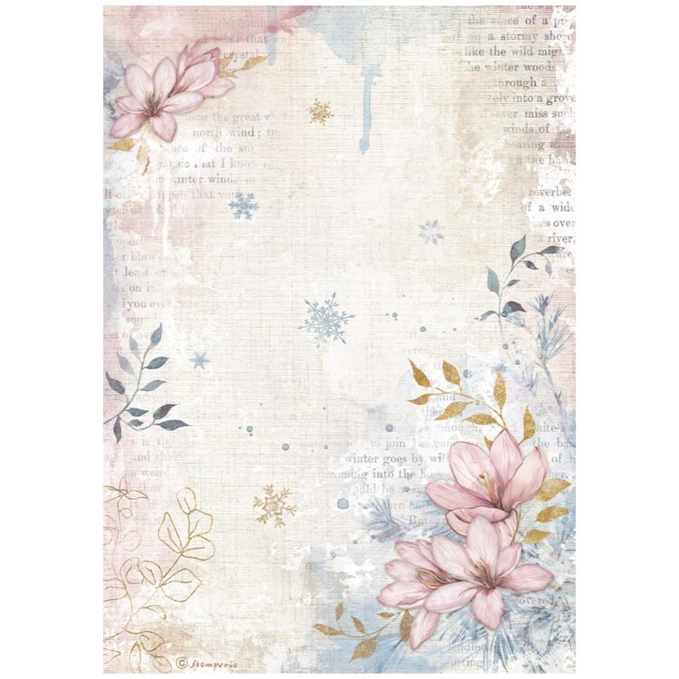 full_DFSA4970_1 STAMPERIA DEWDROPS DECOUPAGE ΡΙΖΌΧΑΡΤΟ A4 - DFSA4970 - Εικόνα 1