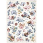 STAMPERIA DEWDROPS DECOUPAGE ΡΙΖΌΧΑΡΤΟ A4 - DFSA4974
