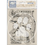 STAMPERIA ΣΦΡΑΓΙΔΑ ΣΙΛΙΚΟΝΗΣ ΔΡΟΣΟΣΤΑΛΓΩΝ 14/18CM - WTK206