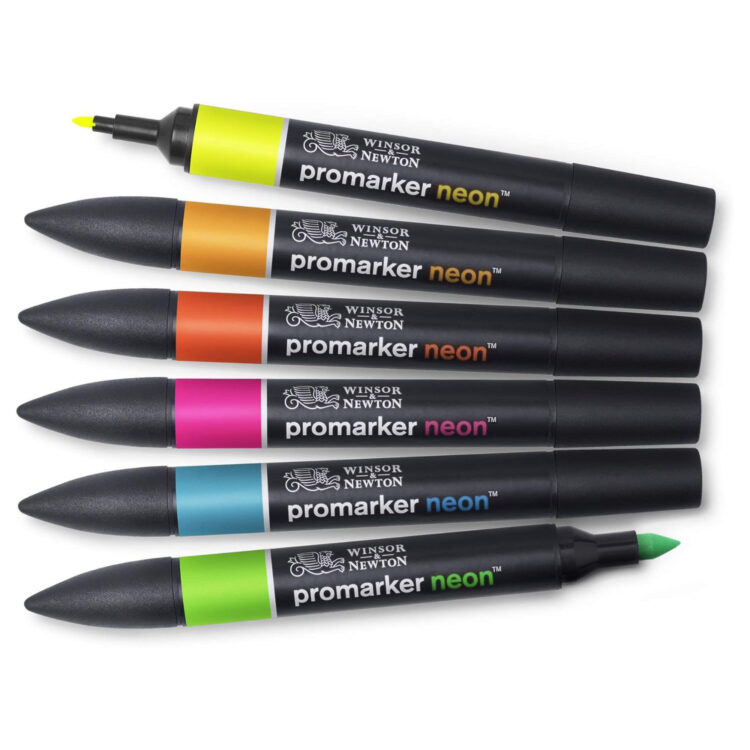 ΣΕΤ W&N PROMARKER 6 CV ΝΕΟΝ - Εικόνα 3