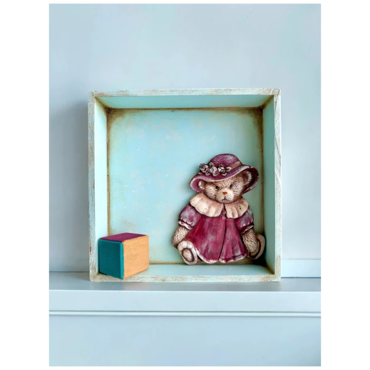 SMARTA ΚΑΛΟΎΠΙΑ ΣΙΛΙΚΌΝΗΣ - MOMMY TEDDY BEAR SK1013052 - Εικόνα 2