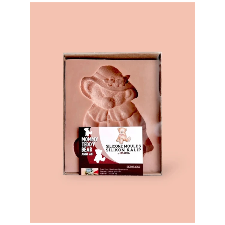SMARTA ΚΑΛΟΎΠΙΑ ΣΙΛΙΚΌΝΗΣ - MOMMY TEDDY BEAR SK1013052 - Εικόνα 1