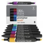 W&N PROMARKER ΣΕΤ 6 ΧΡΩΜΑΤΩΝ ΠΛΟΎΣΙΩΝ ΤΌΝΩΝ - Εικόνα 4