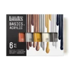 LIQUITEX ΑΚΡΥΛΙΚΑ ΧΡΩΜΑΤΑ BASICS 6CV X 118 ML - 3699472
