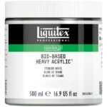 LIQUITEX ΑΚΡΥΛΙΚΌ ΧΡΏΜΑ BIO-BASED HEAVY 500ML ΤΙΤΆΝΙΟ ΛΕΥΚΌ