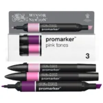 W&N PROMARKER ΣΕΤ 3 ΧΡΩΜΑΤΩΝ ΡΟΖ ΑΠΟΧΩΣΕΙΣ