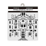 STAMPERIA ΤΈΧΝΗ ΤΟΥ ΜΟΤΊΒΟΥ ΤΑΞΙΔΙΟΎ 12 X 12 CM - KSTDS - 04
