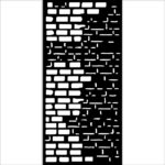 STAMPERIA ART OF TRAVEL PATTERN 12 X 25 CM - KSTDL110