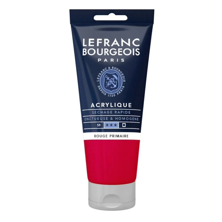 L&B ΑΚΡΥΛΙΚΌ ΧΡΏΜΑ FINE 750 ML - PRIMARY ΚΌΚΚΙΝΟ 437 - Εικόνα 1