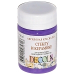 DECOLA ΑΚΡΥΛΙΚΌ ΧΡΏΜΑ ΓΙΑ ΓΥΑΛΊ ΚΑΙ ΚΕΡΑΜΙΚΆ 50ML-VIOLET LIGHT