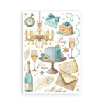 STAMPERIA ART OF TRAVELLING WASHI PAD 8 ΦΎΛΛΑ A5 -SBW15 - Εικόνα 5