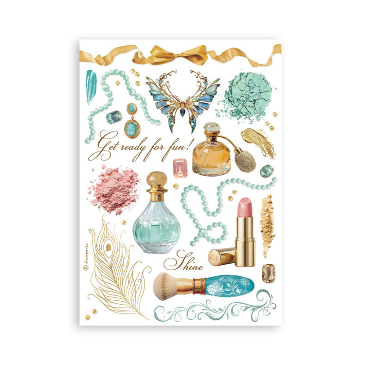 STAMPERIA ART OF TRAVELLING WASHI PAD 8 ΦΎΛΛΑ A5 -SBW15 - Εικόνα 6