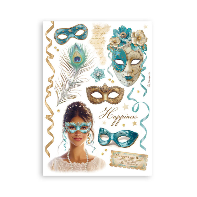 STAMPERIA ART OF TRAVELLING WASHI PAD 8 ΦΎΛΛΑ A5 -SBW15 - Εικόνα 7