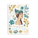STAMPERIA ART OF TRAVELLING WASHI PAD 8 ΦΎΛΛΑ A5 -SBW15 - Εικόνα 8