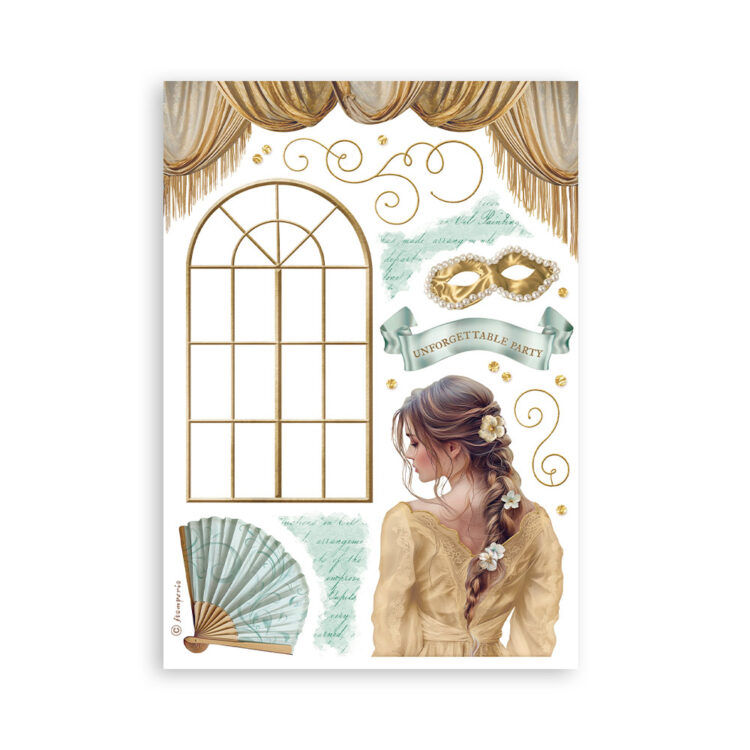 STAMPERIA ART OF TRAVELLING WASHI PAD 8 ΦΎΛΛΑ A5 -SBW15 - Εικόνα 9