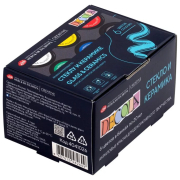 DECOLA ΑΚΡΥΛΙΚΌ ΧΡΏΜΑ ΓΙΑ ΓΥΑΛΊ ΚΑΙ ΚΕΡΑΜΙΚΆ 6 X 20 ML