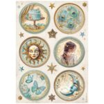STAMPERIA MASQUERADE DECOUPAGE ΡΙΖΌΧΑΡΤΟ A4-DFSA4981