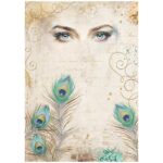 STAMPERIA MASQUERADE DECOUPAGE ΡΙΖΌΧΑΡΤΟ A4-DFSA4984
