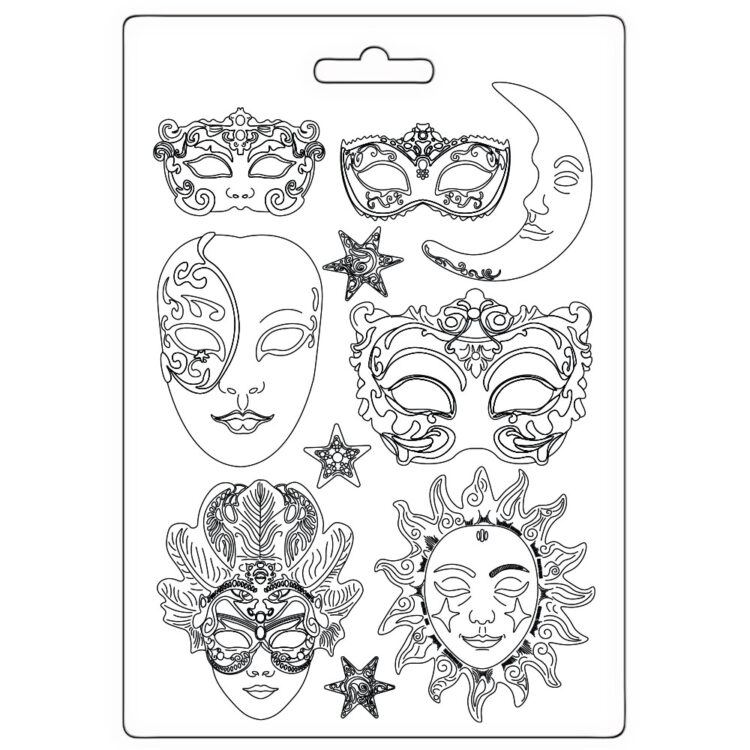 full_K3PTA4586_1 STAMPERIA MASQUERADE STAMPO MAXI 21/29,7 - K3PTA4586 - Εικόνα 1